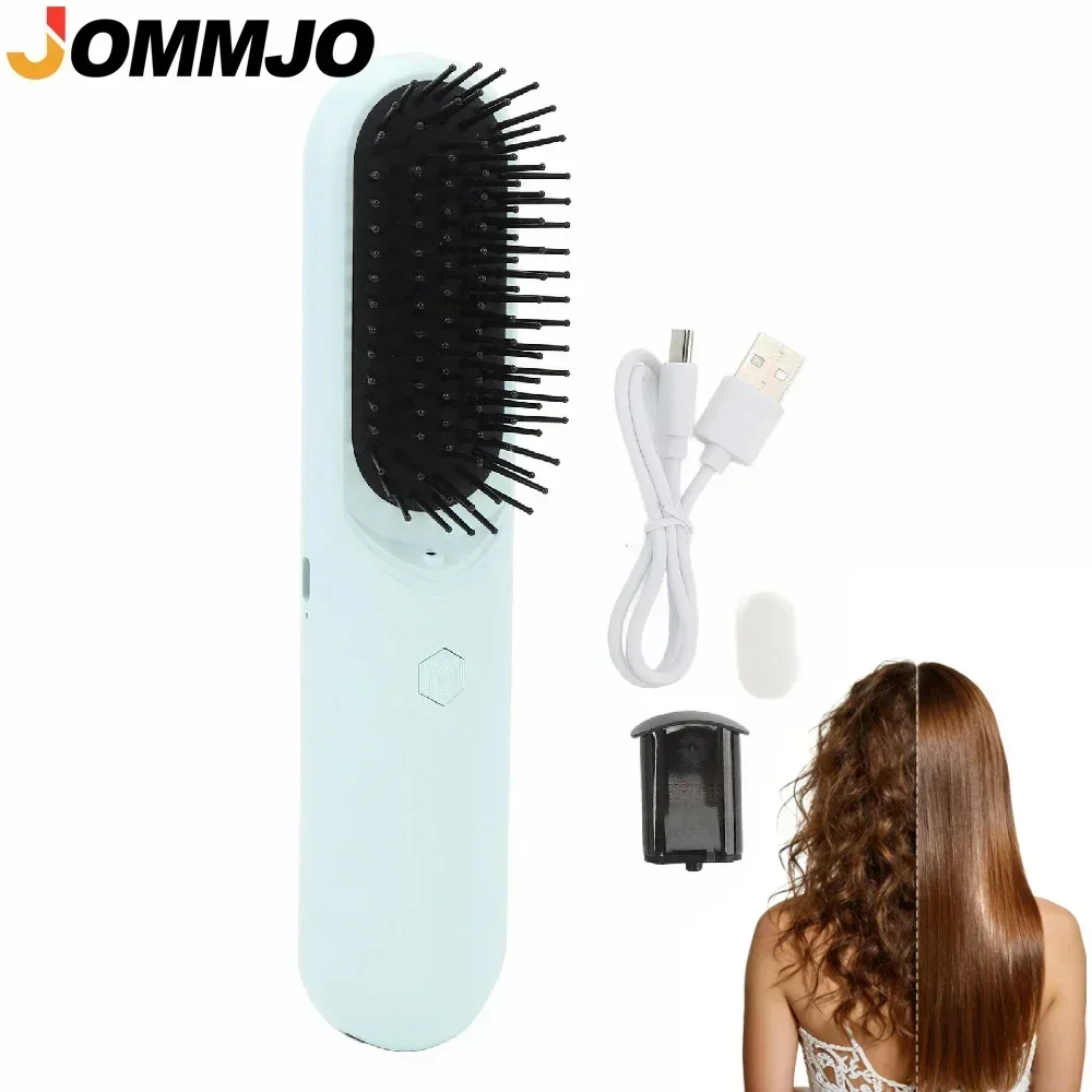 Hair Care Frizzy Hair - 스팀 전기 헤어 스트레이트 브러쉬, 곱슬머리
