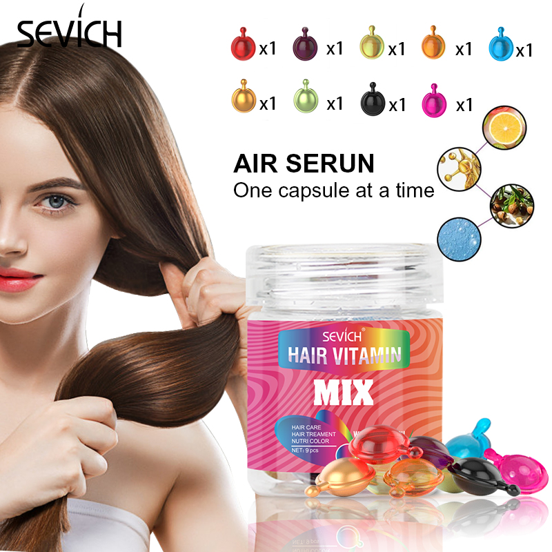 Hair Care Korean Products - Sevich 헤어 비타민 캡슐 케라틴 오일