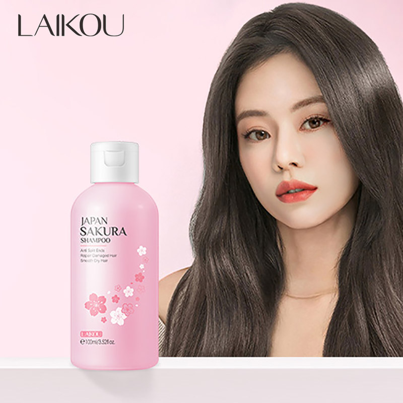 Hair Care Korean Products - LAIKOU 일본 사쿠라 샴푸 수리 손상된