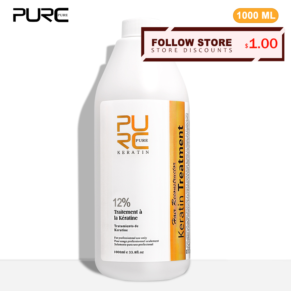 Hair Care Frizzy Hair - PURC 12% 케라틴 스무딩 헤어 트리트먼트