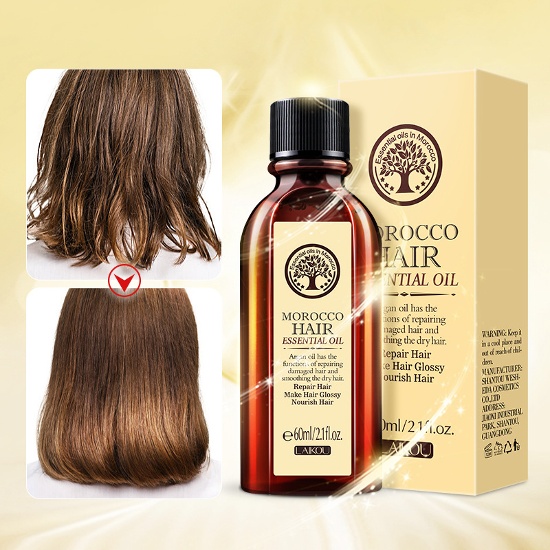 Hair Care Korean Products - 60ML 헤어 케어 모로코 순수 아르간