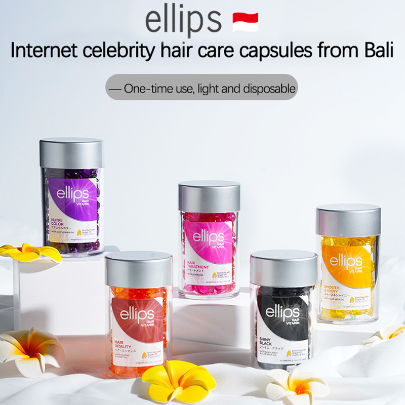 인도네시아 ELLIPS 헤어 비타민 케라틴 복합 헤어  - Hair Care Ellips 리뷰 및 가격