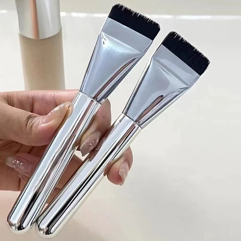 한국산 파운데이션 브러쉬 베어 스킨 라이트웨이트 플랫  - Hair Care Korean Products 리뷰 및 가격
