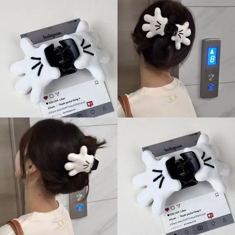 15개/세트 귀여운 쥐 고양이 손바닥 모양 헤어 클립  - Hair Care Gift Set 리뷰 및 가격