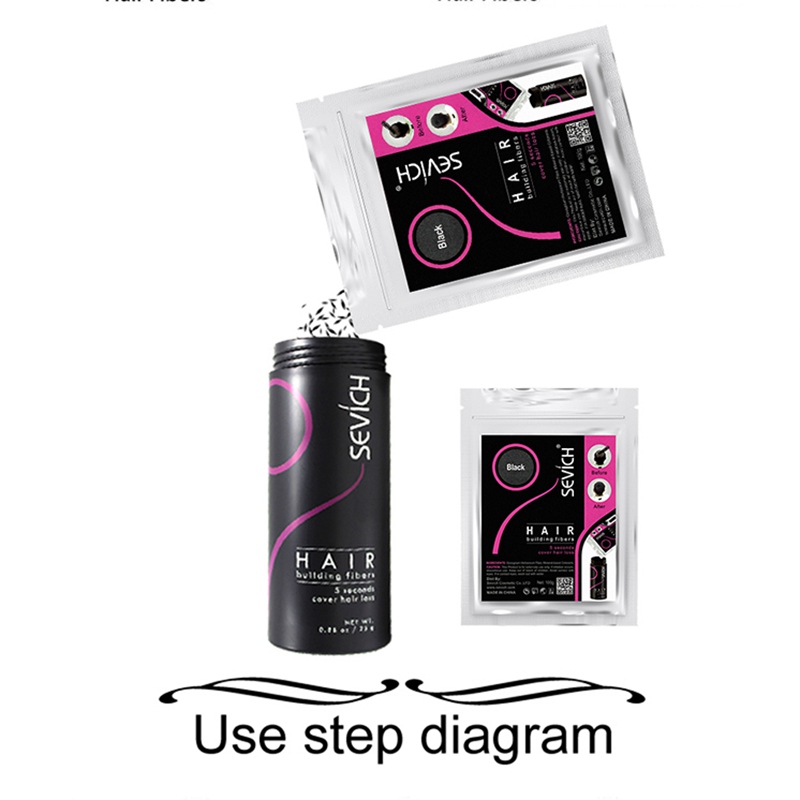 Sevich 100g 헤어 섬유 10 색 케라틴 헤어  - Hair Care Frizzy Hair 리뷰 및 가격