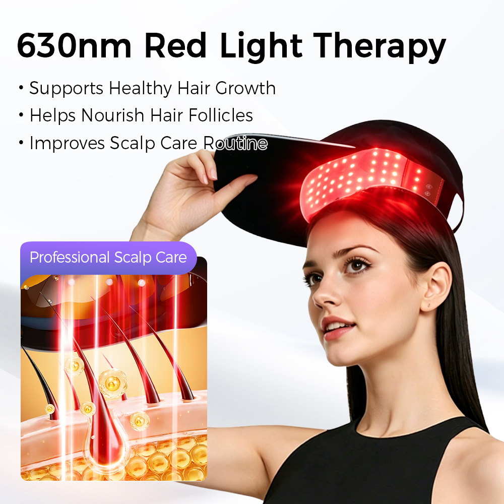 LED 헤어 성장 캡 레드 블루 라이트 테라피 모자 6 - Hair Care Frizzy Hair 리뷰 및 가격